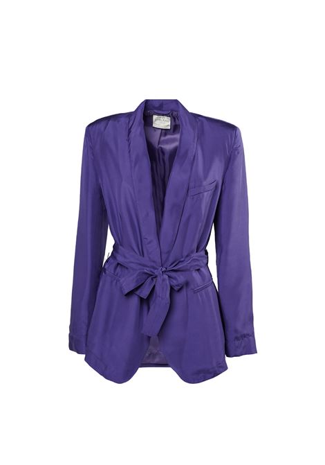 Habotai silk jacket con cintrura FORTE FORTE | Blazer | 12375MYJACKET5019